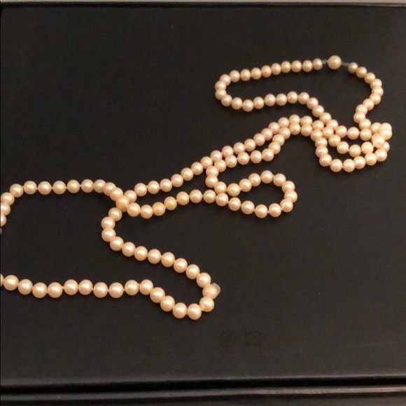 VINTAGE PEARLS PEARLS PEARLS!!! LONG STRAND - Picture 2 of 8